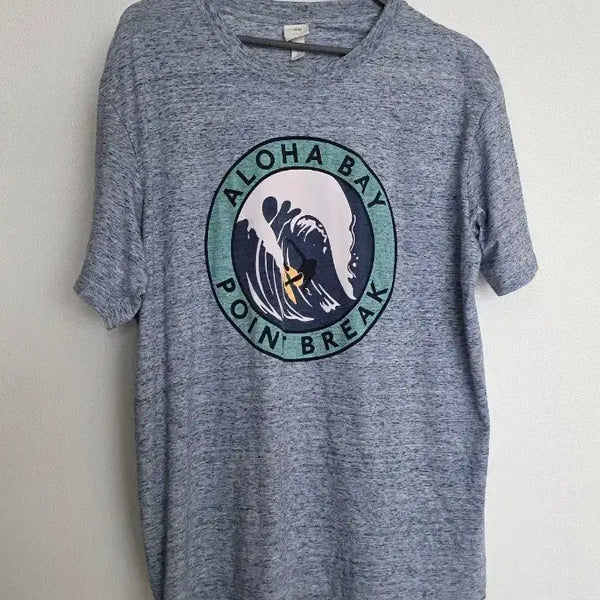 [BUNJANG] H&M Aloha Bay Point Break Graphic T-Shirt XL / H&M 알로하 베이 포인트 브레이크 반팔 티셔츠 XL
