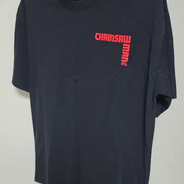 [BUNJANG] Chainsaw Man Hongdae Pop-Up T-Shirt / 체인소맨 홍대팝업 티셔츠