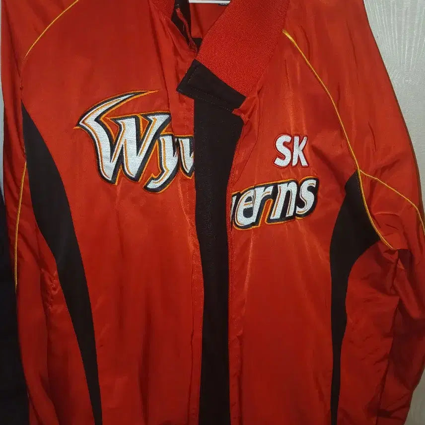 [BUNJANG] SK Wyverns Player Issued Baseball Jacket (Size 105) / sk와이번스 선수지급용 야구점퍼