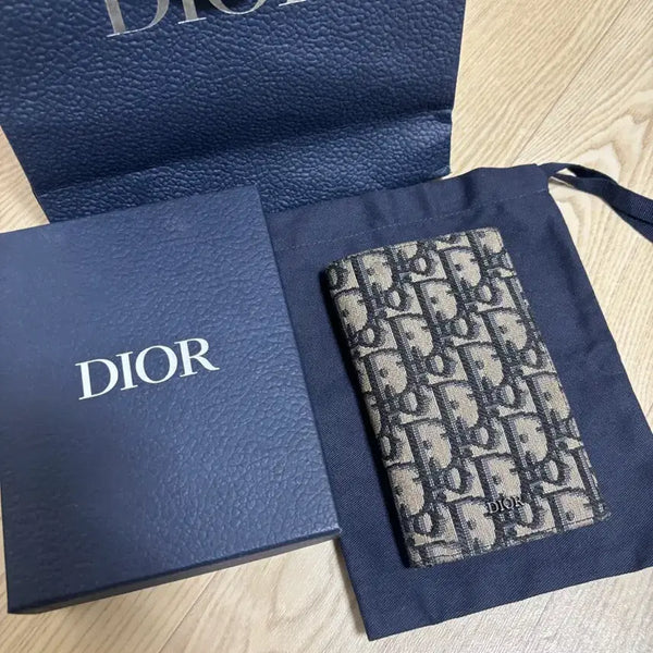 [BUNJANG] Dior Oblique Vertical Long Organizer Wallet / [풀박스] 디올 오블리크 버티컬 롱 오거나이저