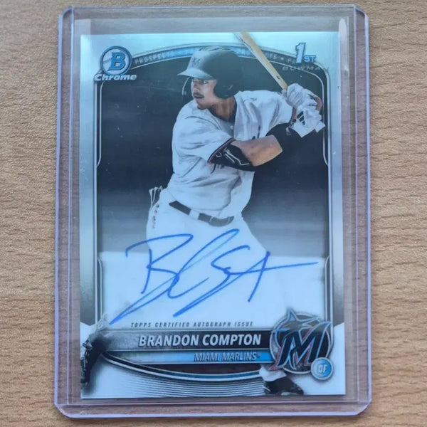 [BUNJANG] Brandon Compton 2025 Bowman Draft First Bowman Auto Miami Marlins Rookie / MLB 2025 바우만 드래프트 마이애미 브랜든 컴튼 퍼스트 온오토