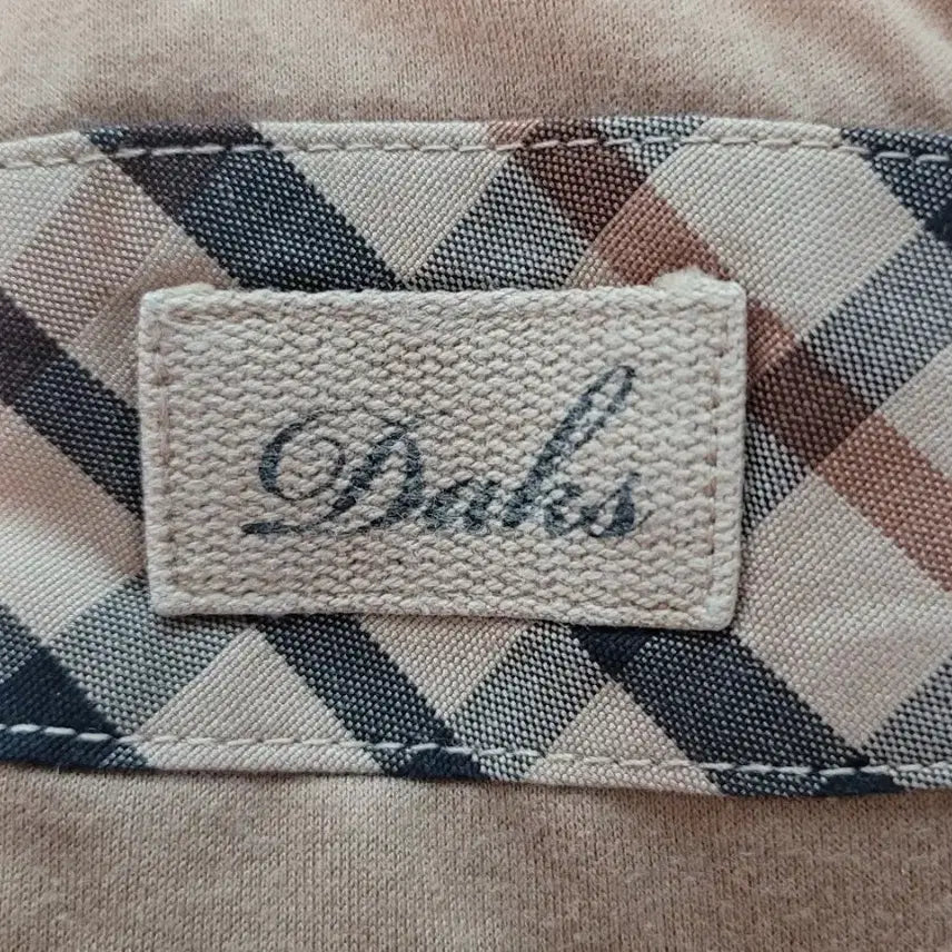 [BUNJANG] Daks Khaki Short Sleeve T-Shirt Size 105 / 닥스 105사이즈 카키색 반팔티