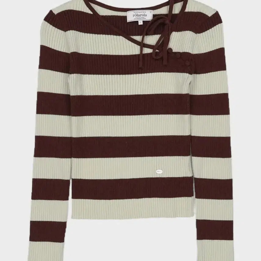 [BUNJANG] Rola Rola Striped Knit Sweater / 로라로라 니트