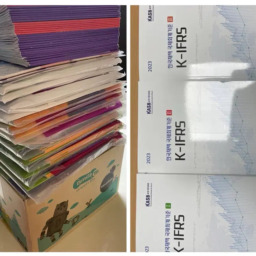 [BUNJANG] Doyosae English Workbook & IFRS Accounting Book Bundle / [새제품] 도요새 잉글리쉬 워크북 & 국제회계기준 IFRS