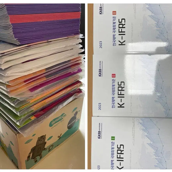 [BUNJANG] Doyosae English Workbook & IFRS Accounting Book Bundle / [새제품] 도요새 잉글리쉬 워크북 & 국제회계기준 IFRS