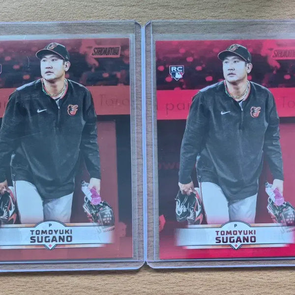 [BUNJANG] MLB 2025 Topps Stadium Club Masato Domoto Rookie Cards (2-Card Lot) / MLB 2025 탑스 스타디움클럽 볼티모어 스가노 도모유키 루키카드 2장