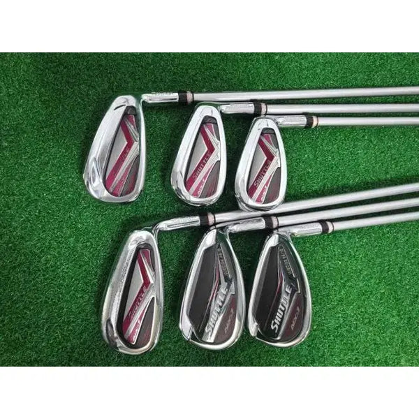 [BUNJANG] Maruman SHUTTLE NX1 Ladies Iron Set (6 Clubs, 8-14) / 8-14 마루망 여성용 SHUTTLE NX1 L 6개 중고 아이언세트