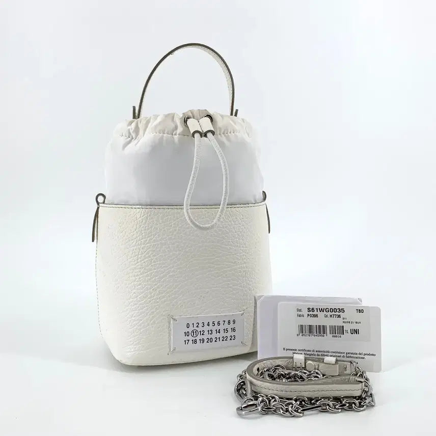 [BUNJANG] Maison Margiela 5AC Mini Bucket Crossbody Bag / 메종 마르지엘라 5ac 미니 버킷백 크로스백 (S61WG0035)