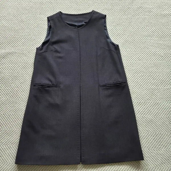 [BUNJANG] Modern Design Long Vest / 모던한 디자인 롱베스트