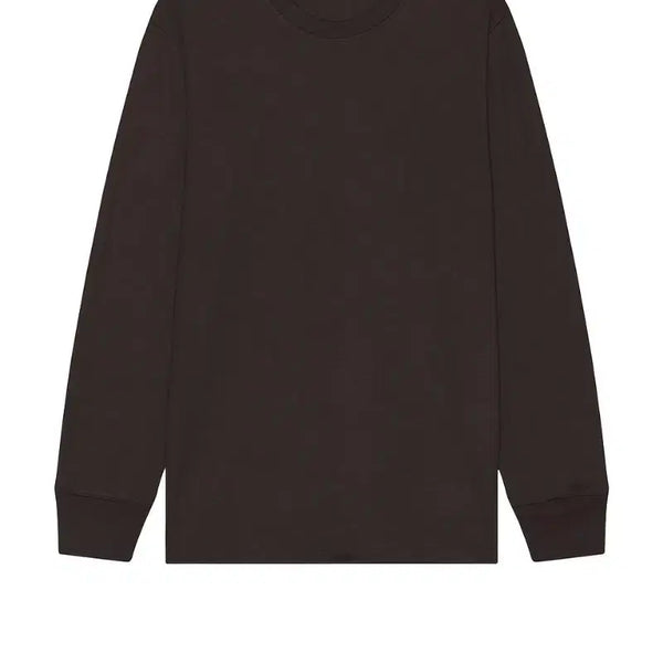 [BUNJANG] Theory Essential Tee LS Long Sleeve Shirt XL Brownwood / (새상품) 띠어리 롱슬리브 셔츠