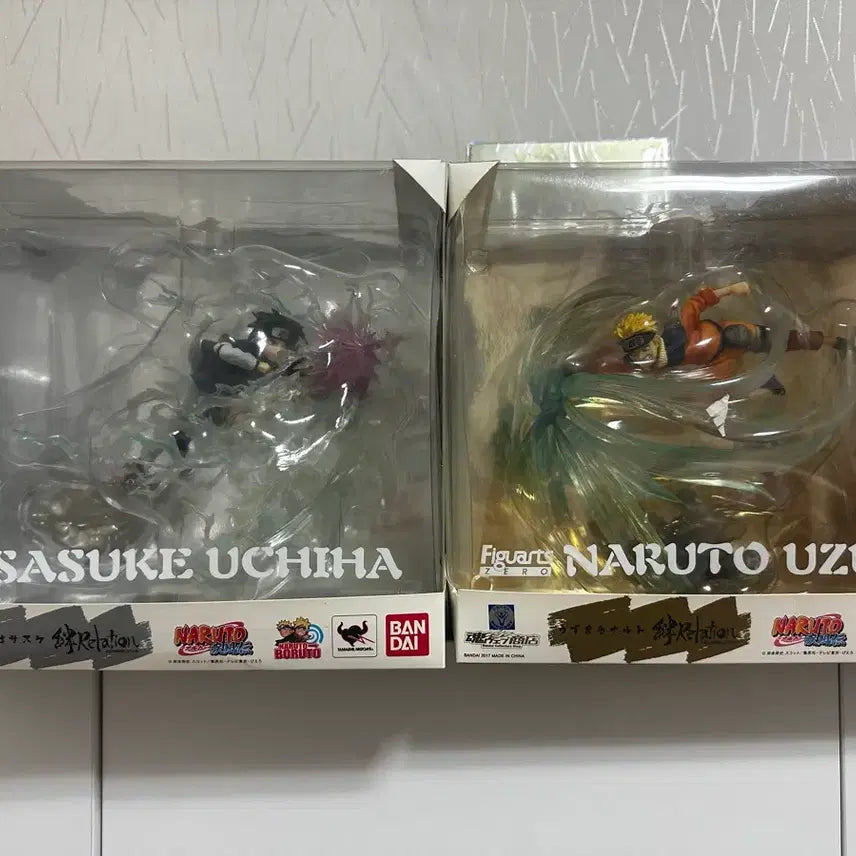[BUNJANG] Bandai FiguartsZERO Naruto Shippuden Collection Bundle Set / 오늘만 급전) 나루토 반다이 피규아츠제로 정 릴레이션 일괄 세트