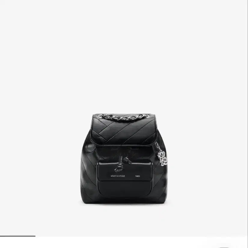 [BUNJANG] Louis Quatorze Canule Backpack Black HS4SD76BL / 루이까또즈 까눌레 백팩 블랙 HS4SD76BL