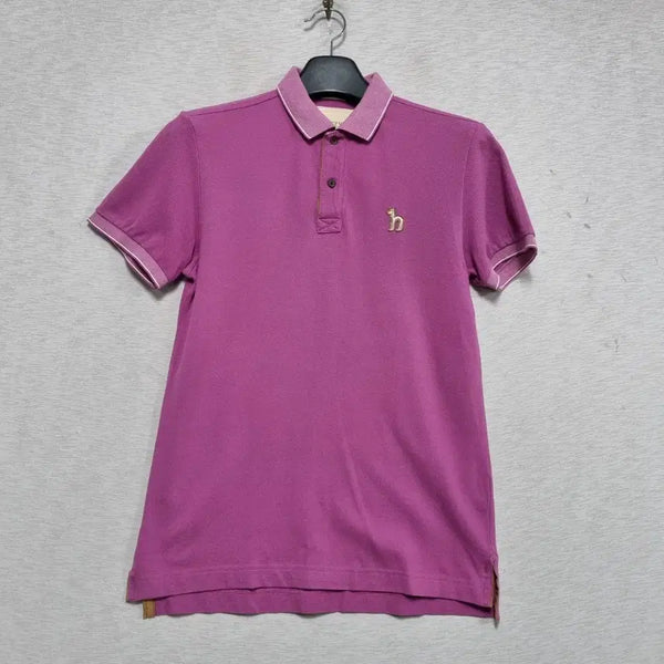 [BUNJANG] Hazzys Men's Collar T-Shirt Size 100 / ㅡ 헤지스 카라 티셔츠 남슬100ㅡ0111