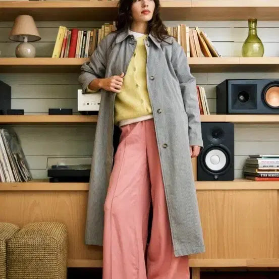 [BUNJANG] French Brand Trench Coat XS Boxy Fit / 프랑스브랜드 트렌치코트 XS (박스형 새옷)