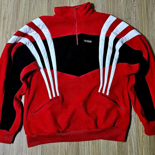 [BUNJANG] Adidas Old Skool Fleece Jacket / 아디다스 올드스쿨 후리스(대장)