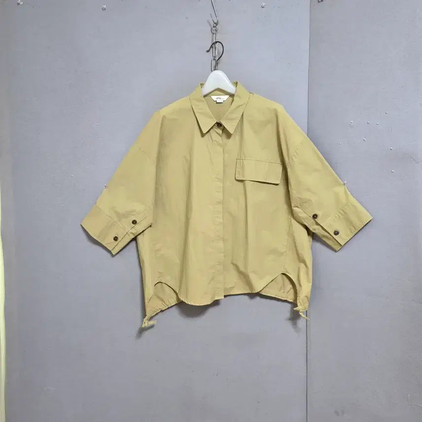[BUNJANG] Arte Voluminous 7/10 Sleeve Blouse Beige / 아르떼 풍성한 7부소매 블라우스    n4719