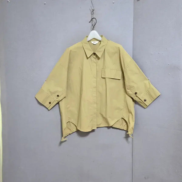 [BUNJANG] Arte Voluminous 7/10 Sleeve Blouse Beige / 아르떼 풍성한 7부소매 블라우스    n4719