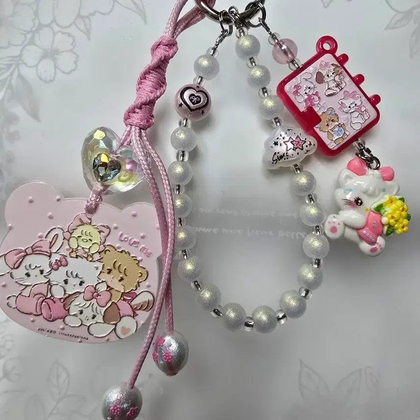 [BUNJANG] Handmade "Miko" Keychain / 핸드메이드 키링 미코