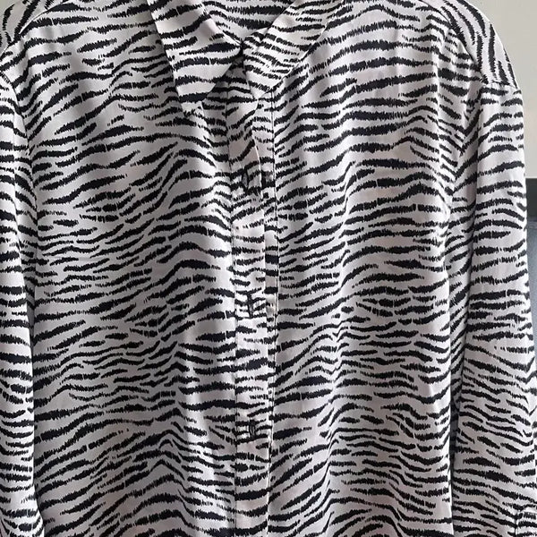 [BUNJANG] Zara Animal Pattern Shirt / ZARA 에니멀 패턴 셔츠