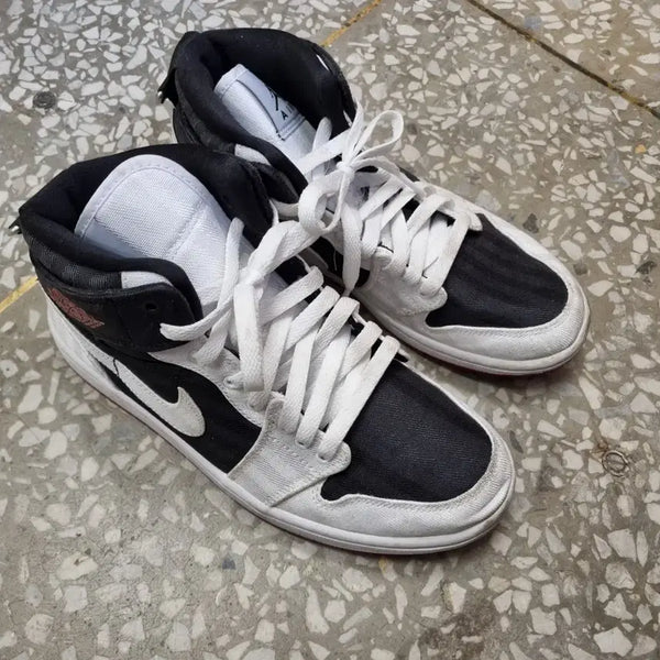 [BUNJANG] Nike Jordan 1 Mid Utility Panda Sneakers - Size 240 / [240 size] 나이키 조던1 미드 유틸리티 판다 운동화