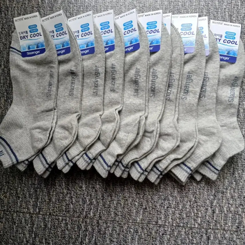[BUNJANG] Slazenger 10-Pair Cool Socks (Men's) / 슬레진저쿨양말10컬레