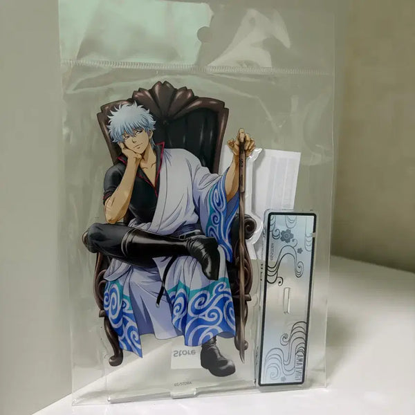 [BUNJANG] Gintama World Chair Acrylic Stand Sakata Gintoki / 은혼 월드 의자 아크릴 스탠드 사카타 긴토키