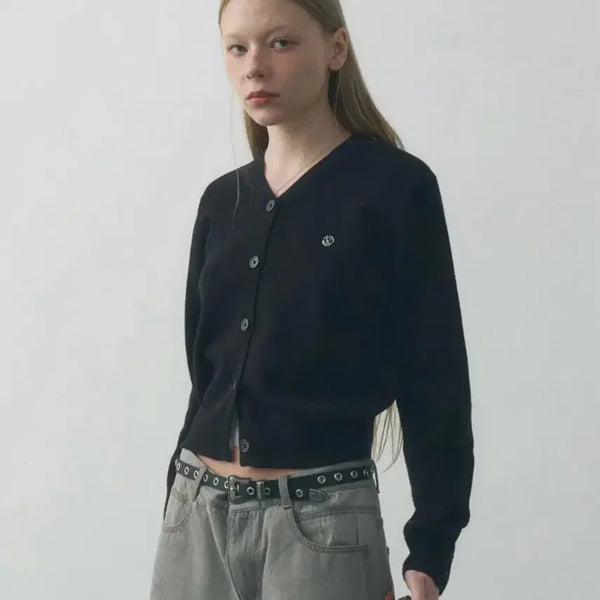 [BUNJANG] V-Neck Cardigan / 브이넥 가디건