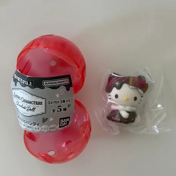 [BUNJANG] Sanrio Hello Kitty Chocolate Doll Valentine Gacha Figure / 산리오 키티 초콜릿돌 발렌타인 가챠 피규어