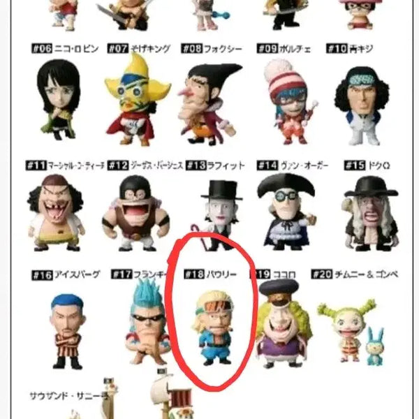 [BUNJANG] Anime Characters Heroes One Piece Vol. 4 Water Seven Arc Paulie Figure / 애니캐릭터 히어로즈 원피스 vol.4 워터세븐 편 파울리