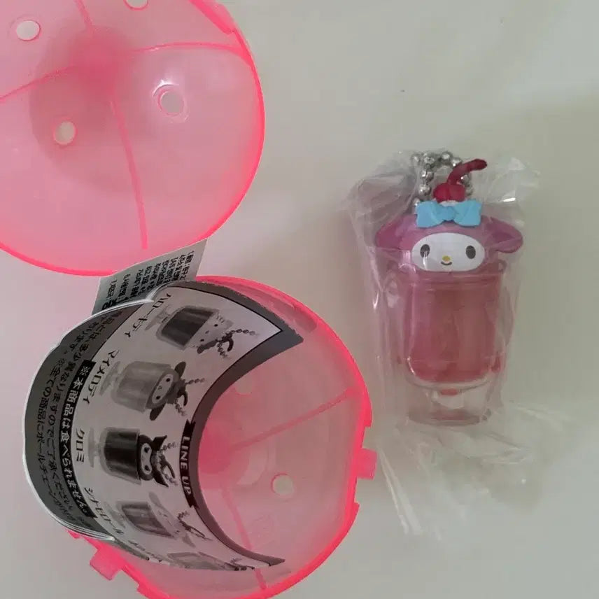 [BUNJANG] Sanrio My Melody Parfait Gachapon Charm / 산리오 파르페 키링 가챠 마이멜로디 (폼푸교환가능)