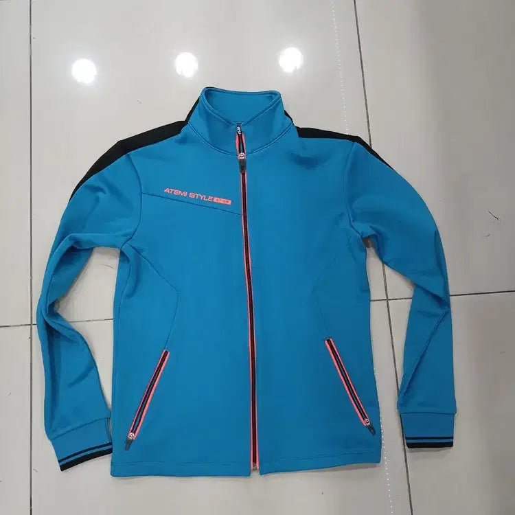 [BUNJANG] Atemi 85 Teal Zip-Up Sport Jumper / atemi 85 청녹색 스포츠 집업점퍼 중고 가슴46총58어깨42팔58