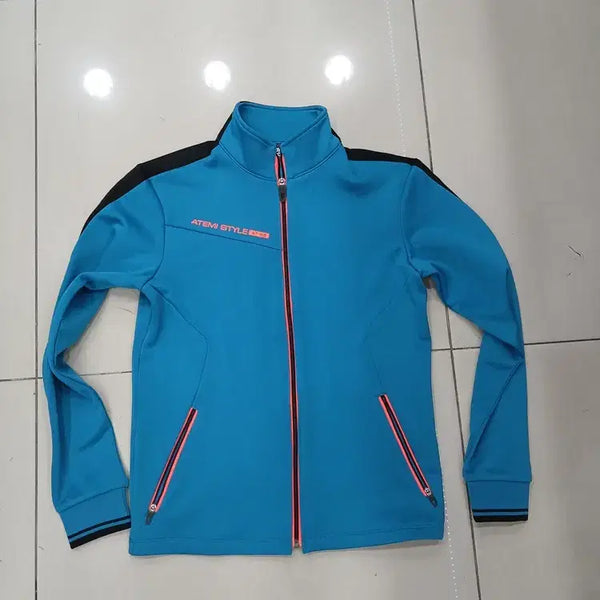 [BUNJANG] Atemi 85 Teal Zip-Up Sport Jumper / atemi 85 청녹색 스포츠 집업점퍼 중고 가슴46총58어깨42팔58