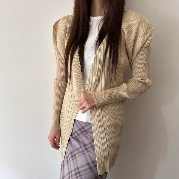 [BUNJANG] 이세이미야케 플리츠플리즈 pleats please 가디건 / 이세이미야케 플리츠플리즈 pleats please 가디건