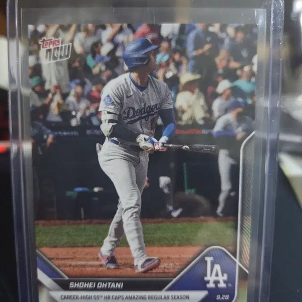 [BUNJANG] Shohei Ohtani 55 Home Run Commemorative Topps NOW Card / 오타니)Topps NOW 오타니 쇼헤이 55홈런 기념 카드