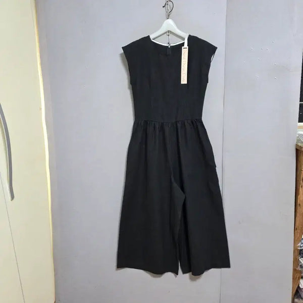 [BUNJANG] Linen Jumpsuit Pants (Size M) - Unworn / 세련스타일 린넨 점프수트 바지 n4721    미착용제품