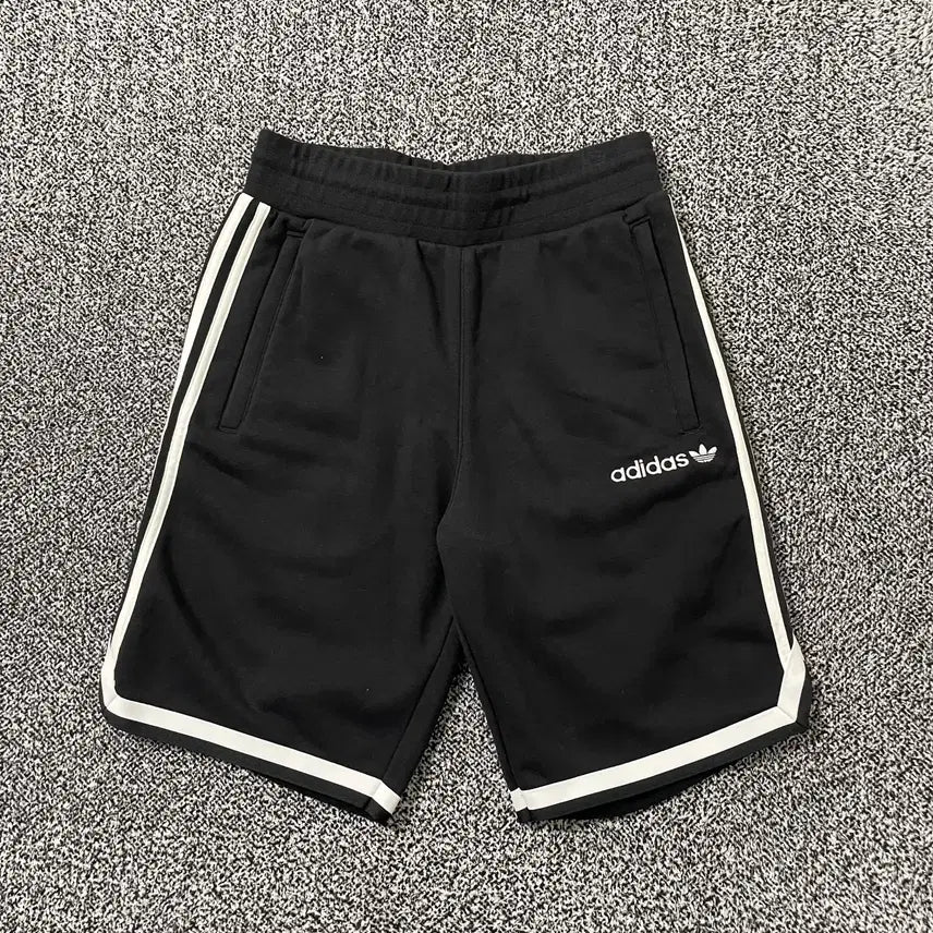 [BUNJANG] Adidas Pre-Game Short Pants Vintage / 빈티지9. 아디다스 프리게임 숏팬츠 반바지 라인 디테일 검흰