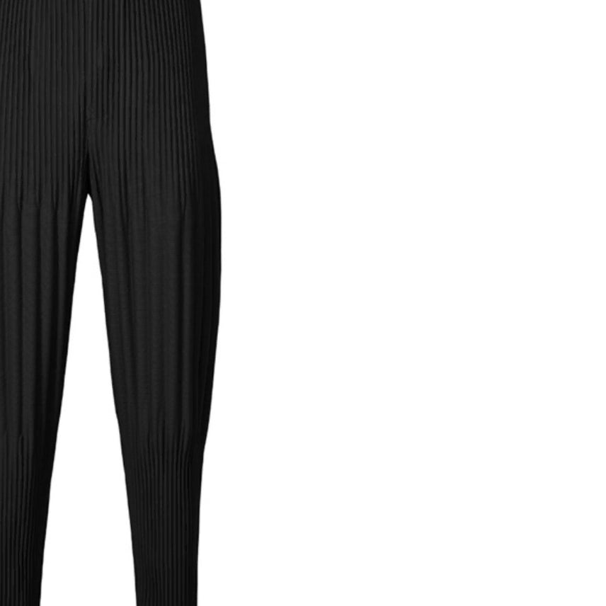 [BUNJANG] Homme Plissé Issey Miyake Monthly Color Pants Black Size 3 / 옴므플리세 먼슬리 컬러 팬츠 블랙 3사이즈 hp61-jf024-15