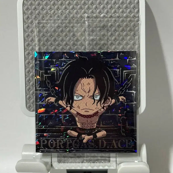 [BUNJANG] One Piece Wafer Seal Ace Secret Rare Card / 원피스웨하스씰 에이스시크릿
