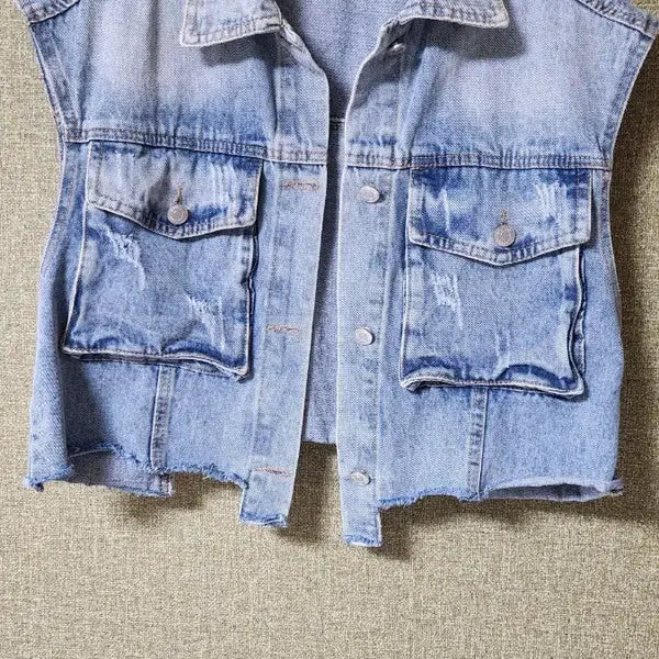 [BUNJANG] Denim Vest / 데님베스트