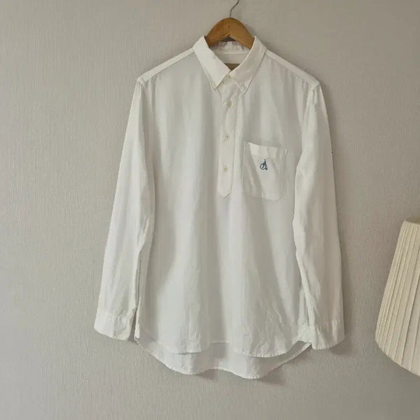 [BUNJANG] Beanpole Oxford Pullover Shirt / 빈폴옥스포드풀오버셔츠