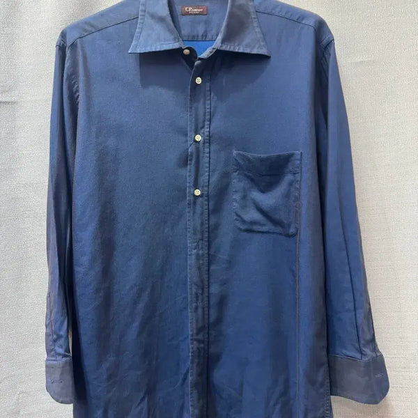 [BUNJANG] CP Company Cotton/Viscose Blend Vintage Shirt L-XL / 씨피컴퍼니 코튼/비스코스 혼방 빈티지 셔츠L~XL
