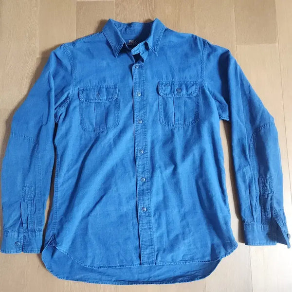 [BUNJANG] Polo Ralph Lauren Indigo Chambray Shirt (M) / 폴로 랄프로렌 인디고 샴브레이 셔츠(M)