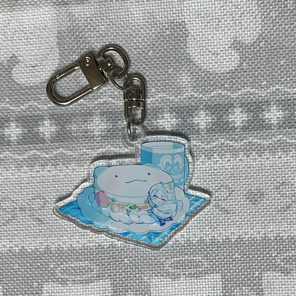 [BUNJANG] Sik-Ggoms E-ro Cloud Birthday Acrylic Keyring / 스코시즘 이로 클라우드 생일 아크릴 키링