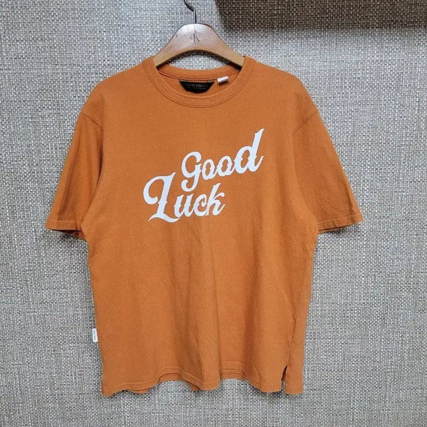 [BUNJANG] Unif Bridge Cotton Short Sleeve T-Shirt (Size L, 100-105) / L 100~105사이즈 유니폼브릿지 반팔티 아메카지