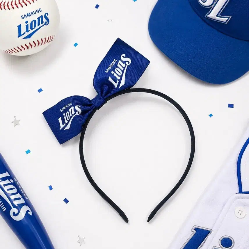 [BUNJANG] Samsung Lions Cheer Headband / 삼성 라이온즈 응원 머리띠~