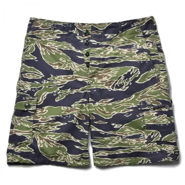 [BUNJANG] The Real McCoy's Tiger Camouflage Civilian Shorts / (M)리얼맥코이 타이거 카모플라쥬 시빌리언 쇼츠