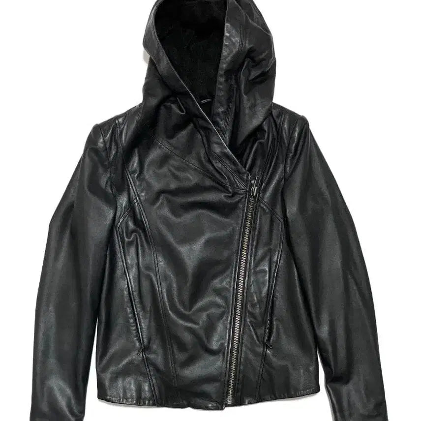 [BUNJANG] Helmut Lang Lambskin Asymmetric Rider Jacket / 헬무트랭 램스킨 비대칭 라이더자켓
