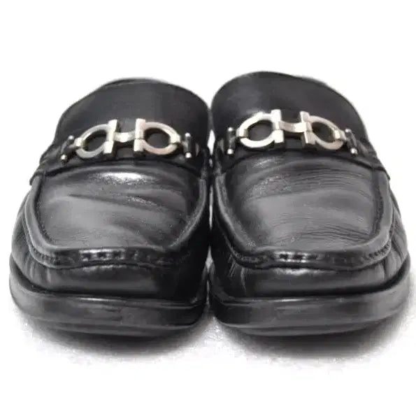 [BUNJANG] Salvatore Ferragamo Men's Gancini Leather Loafers (Size 270) / 페레가모/남성간치니가죽구두(사이즈270)정품