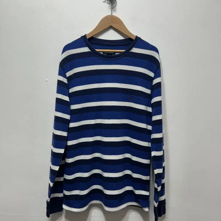 [BUNJANG] Polo Ralph Lauren Striped Long Sleeve T-Shirt (M) / 폴로 랄프로렌 스트라이프 긴팔 티셔츠 M