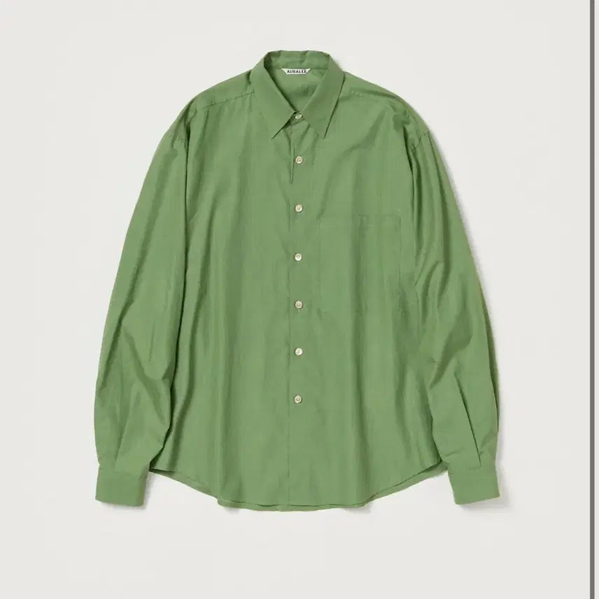 [BUNJANG] Auralee Washed Twill Shirt Size 1 / Auralee 오라리 워시드 트윌 셔츠 1사이즈